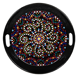 Colorado Springs Mosaic Mandala Tray