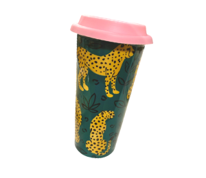 Colorado Springs Cheetah Travel Mug