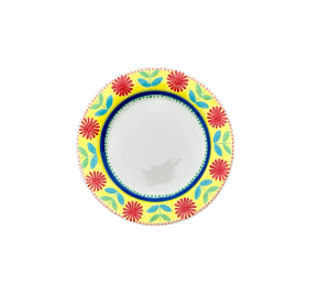 Colorado Springs Floral Charger Plate