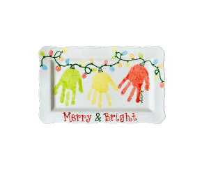 Colorado Springs Merry and Bright Platter