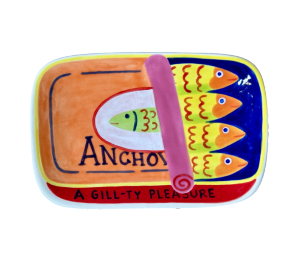 Colorado Springs Anchovies App Plate
