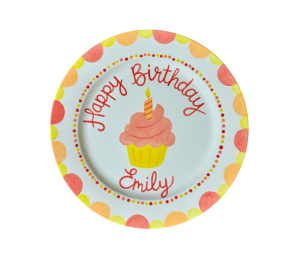 Colorado Springs Birthday Cupcake Plate