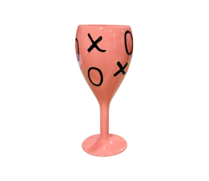 Colorado Springs XOXO Wine Glass